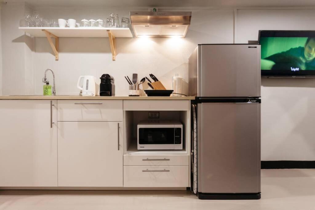 S1 Large Duplex Silom 3 Beds, Full Kitchen Wifi Appartement Bangkok Buitenkant foto